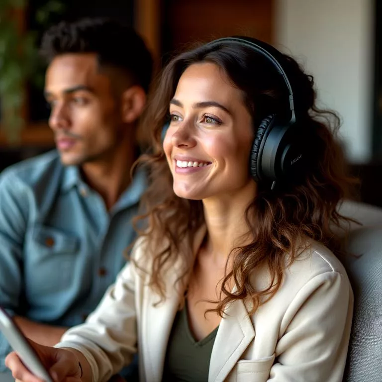 The Jabra Elite 85h headphones are an affordable alternative to the premium brands, offering effective noise cancellation and good sound quality at a more budget-friendly price point. Jabra Elite 85h